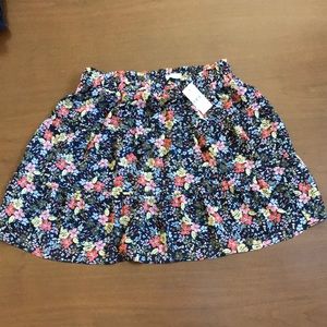 LOFT Floral Skirt
